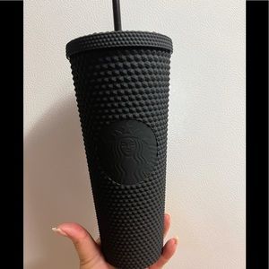 Starbucks black matte tumbler